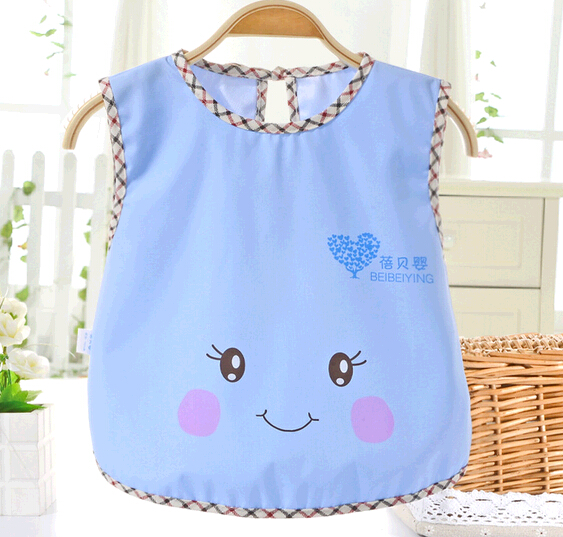 Fashional cheap baby apron, baby vest, custom baby bibs