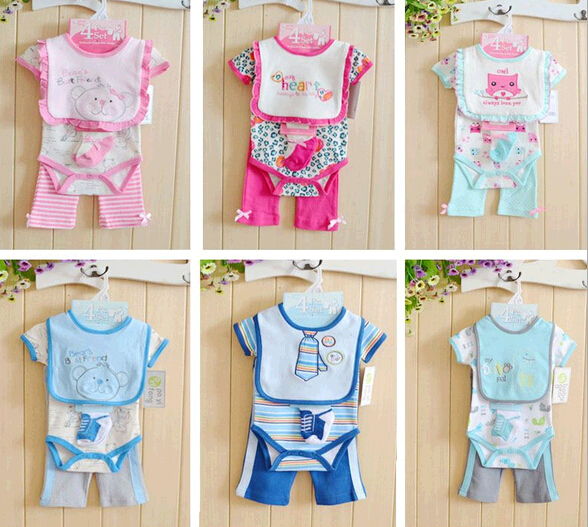 Promotional baby romper set, infant romper suit, baby cloth suit
