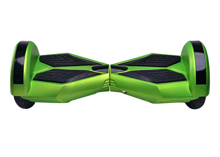 Wholesale popular green color smart 2 wheels self balancing scooter with bluetooth and led light