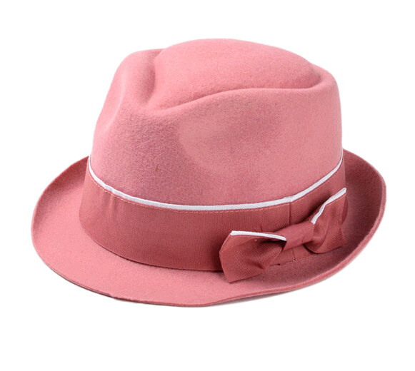 Wholesale Floppy Wide Brim Wool Felt Fedora cap and hat