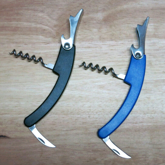 Promotional Stainless Steel Hippocampus Knife Wine Cork Opener