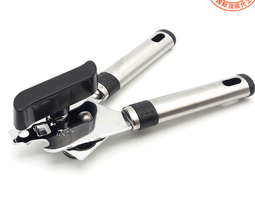 Promotional cheap style customized logo stainless steel can opener