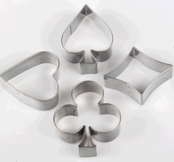 Wholesale four sets stainless steel chocolate mold and Cake Mould