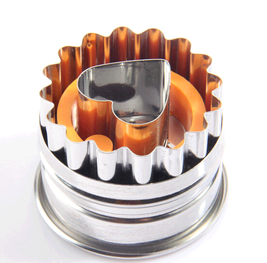 Promotional heart shape or star shape stainless steel cake moulds