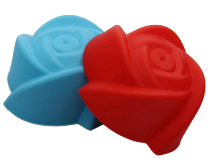 Wholesale flower shape silicone chocolate moulds, silicone cake moulds