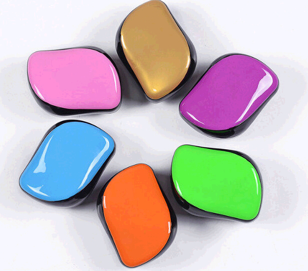 Promotional Korea Style Head Massage Rainbow ABS Hairdressing Comb