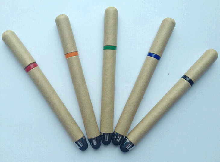 Wholesale cheap paper recycle ballpoint pen