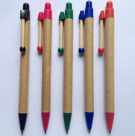 Promotional eco friendly paper recycle pen