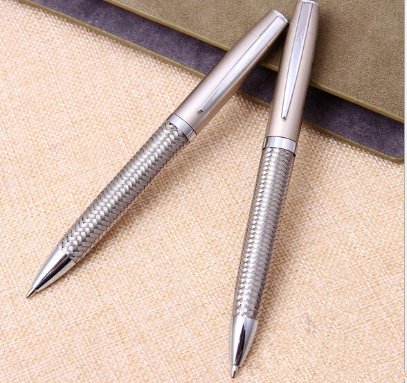 Wholesale good quality champagne color metal pen