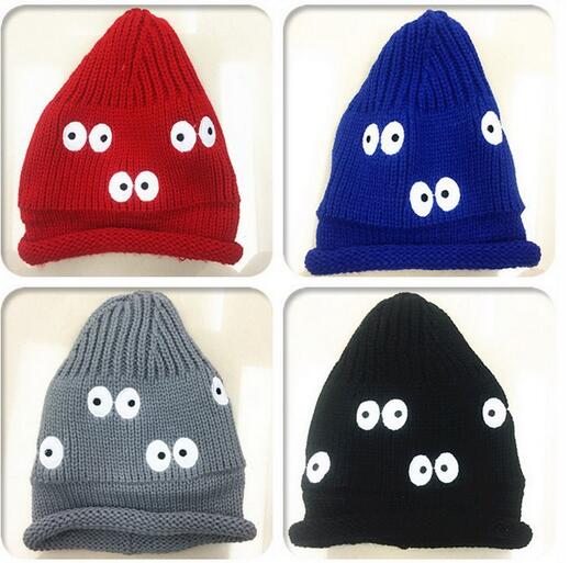 Wholesale with eye shape logo children cap