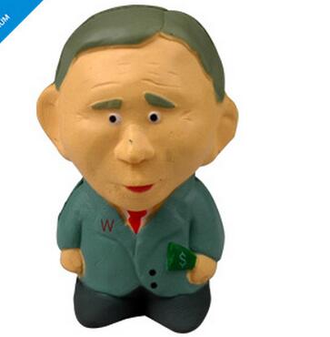 Promotional pu gifts old man shape pu stress ball