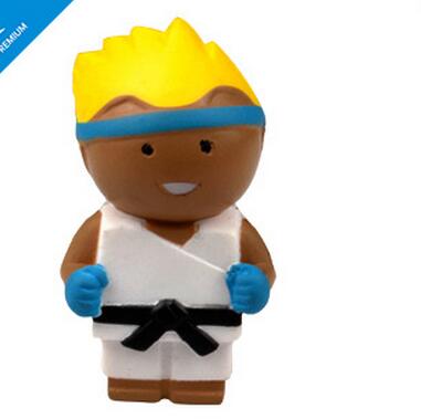 Wholesale farmer shape or peasant shape pu stress ball