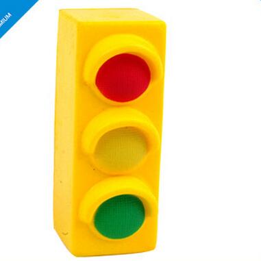 Wholesale traffic light shape pu stress ball