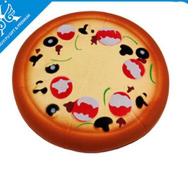 Wholesale pizza shape pu stress ball