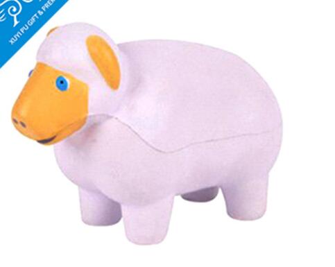 Wholesale sheep shape pu stress ball
