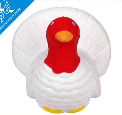 Wholesale turkey shape pu stress ball