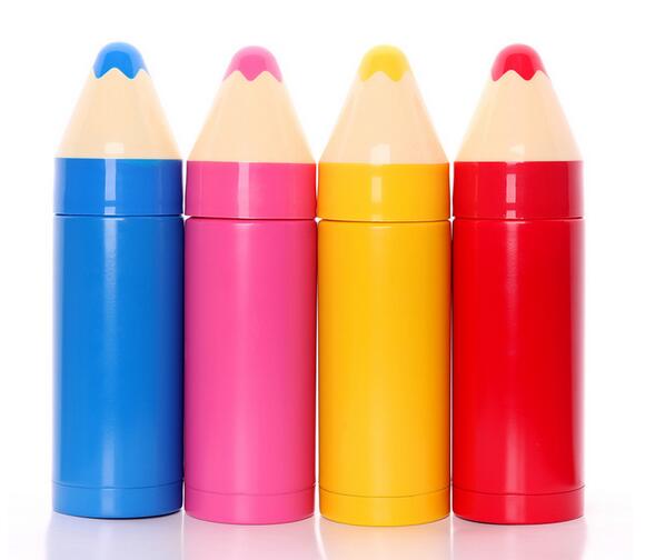 Wholesale good quality double stainless steel 280ml pencil shape thermo mug