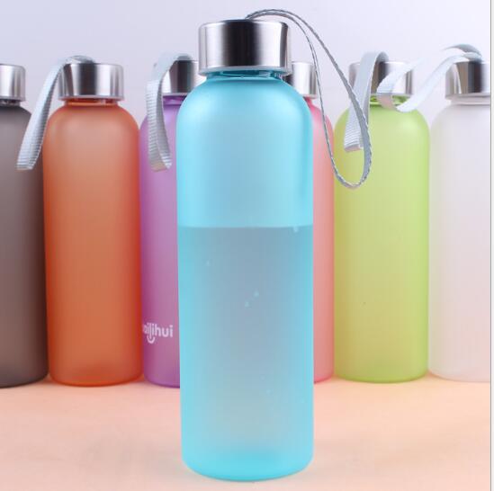 Wholesale 600ml  dull polish student sport cup