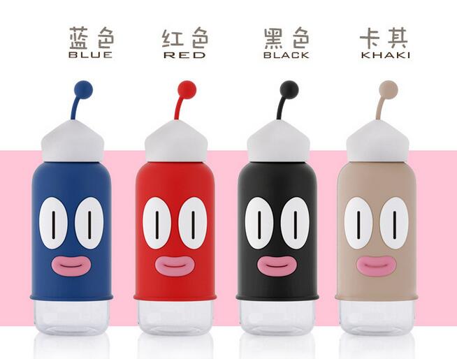 Wholesale 410ml cute eye space bottle