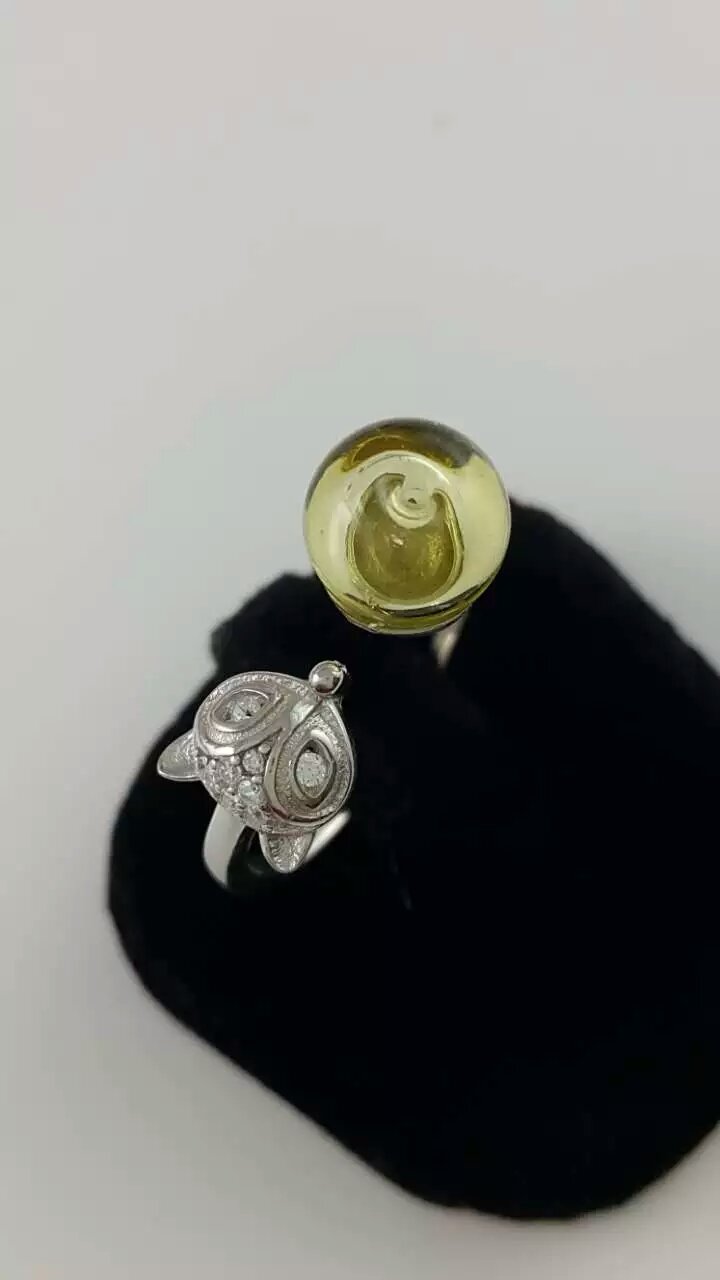 Wholesale green bottle essencial oil diffuser ring