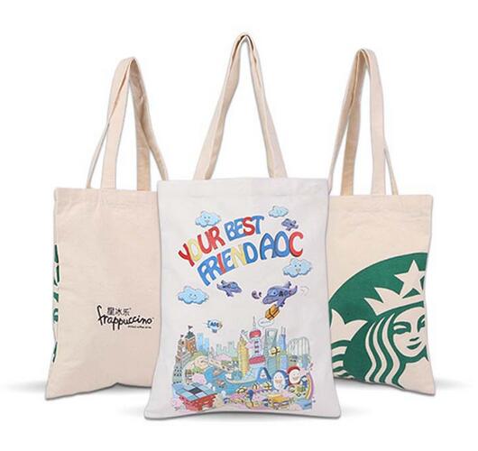 Wholesale promotional cheap student cotton bag