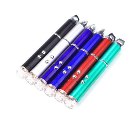 Promotional custom logo mini led infrared keychain for student