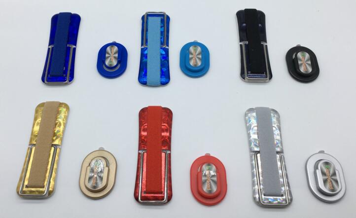 Promotional reflective silicone grip mobile phone holder