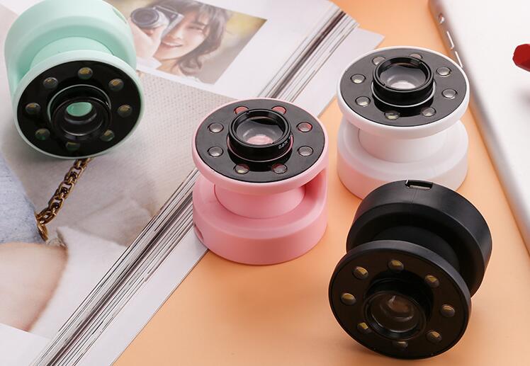 Promotional round shape selfie ring light for cell phone or camera