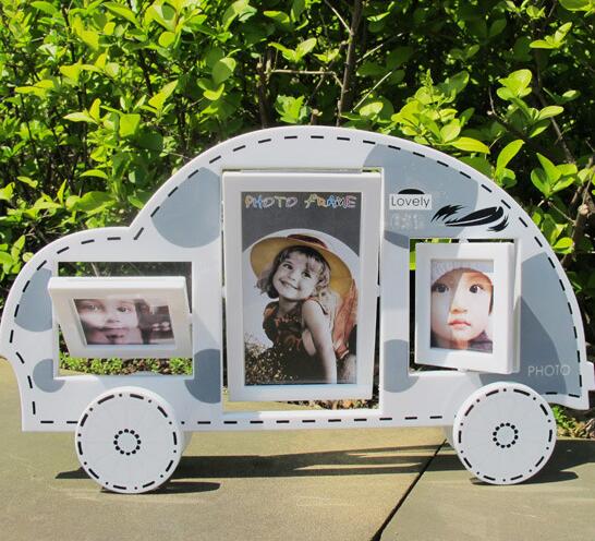 Promotional car shape photo frame for desk/