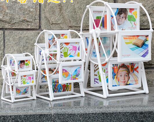 White color ferris wheel shape photo frame for child