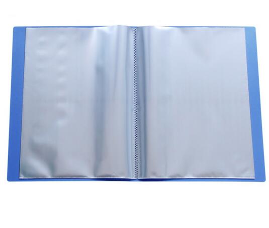 Promotional blue color expanding file folders or file folders