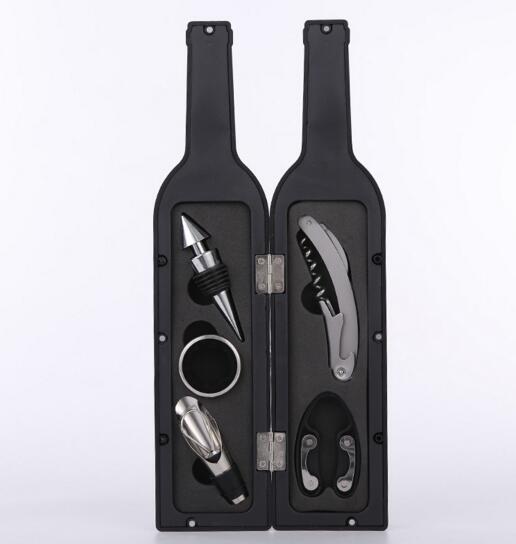 Promotional bottle shape wine box sets for gifts