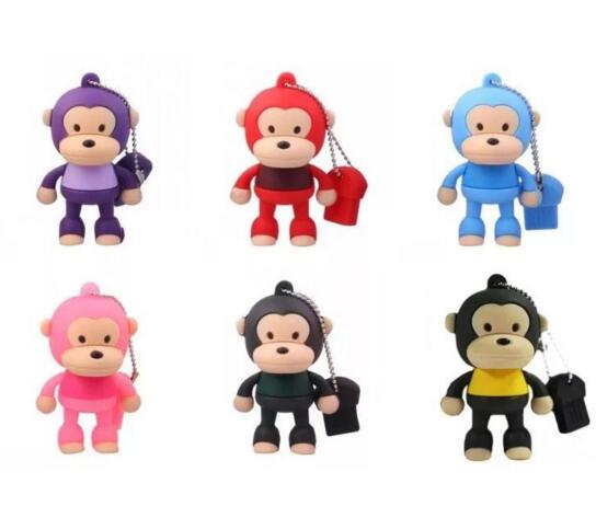 Promotional monkey shape usb flash drive