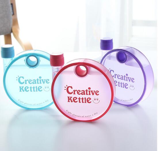 Promotional snail shape round shape pull polish 350ml plastic mug