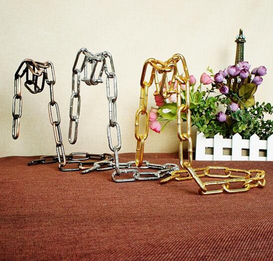 Fashional magic chain sahpe tin wire art wine rack holder, wine bottle holder