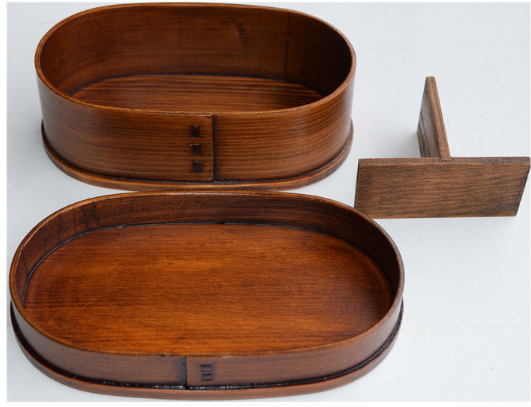 Japan style wooden lunch box, wooden lunch box, tiffin lunch box