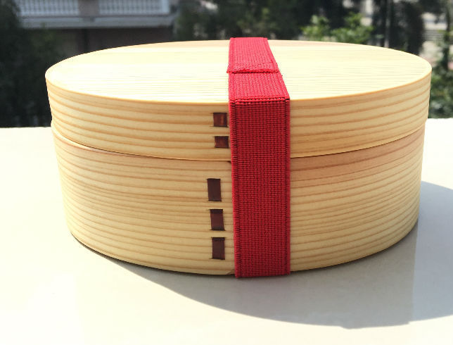 Original wood color wooden food container, wooden tiffin lunch box