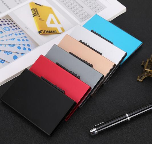 Wholesale RFID aluminum metal name card holder