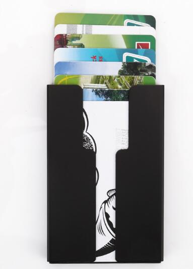 Good quality aluminum alloy metal name card bank card credit card holder