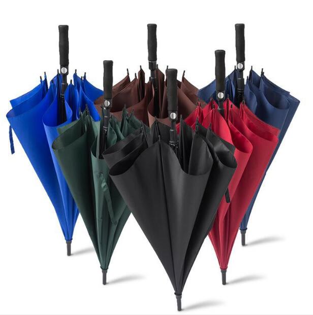 Good quality oem logo 8 ribs golf style auto umbrella