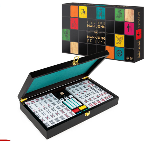Customize  American mini play mahjong tiles sets with melamine material