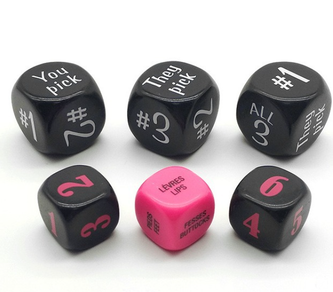 Cheaper price customize color and content game dice