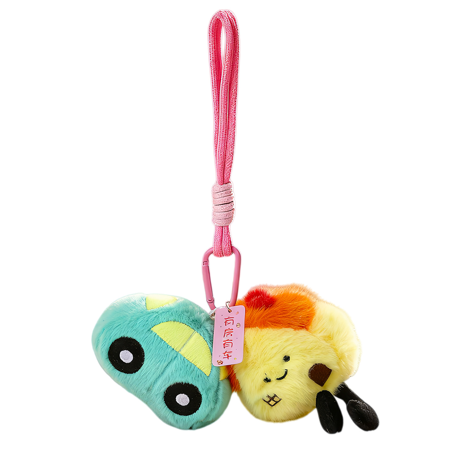 Promotional high quality PP cotton plush toy keychain