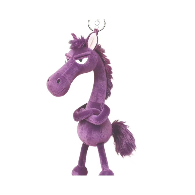 Customize high quality PP cotton plush toy keychain