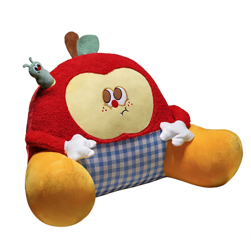 Promotional cute size 12cm plush toy pillow